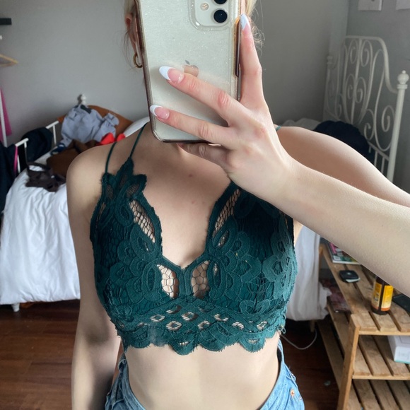 Green adella free people bra!! - Picture 2 of 3